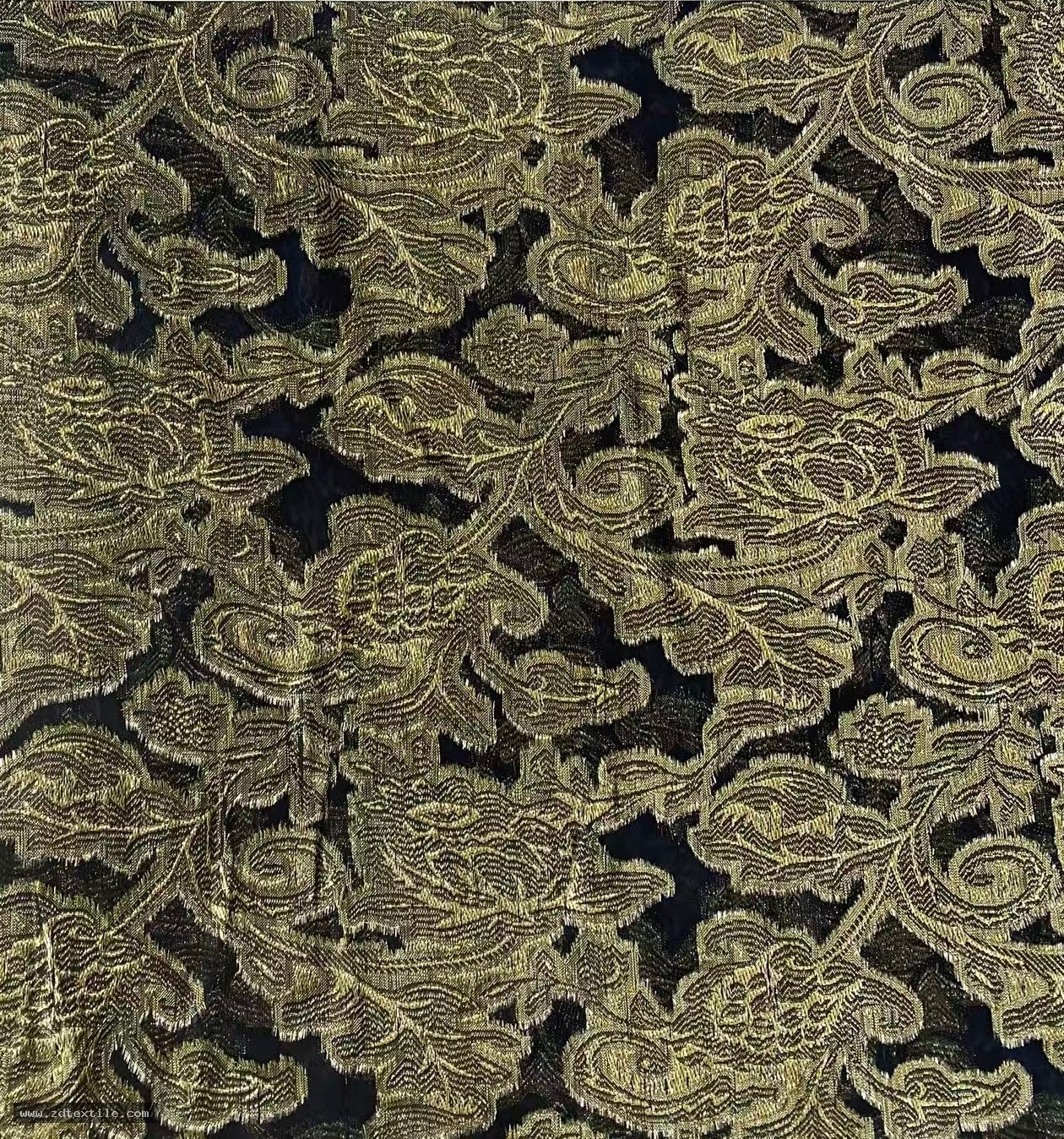 CHIFFON METALLIC JACQUARD W/CLIP