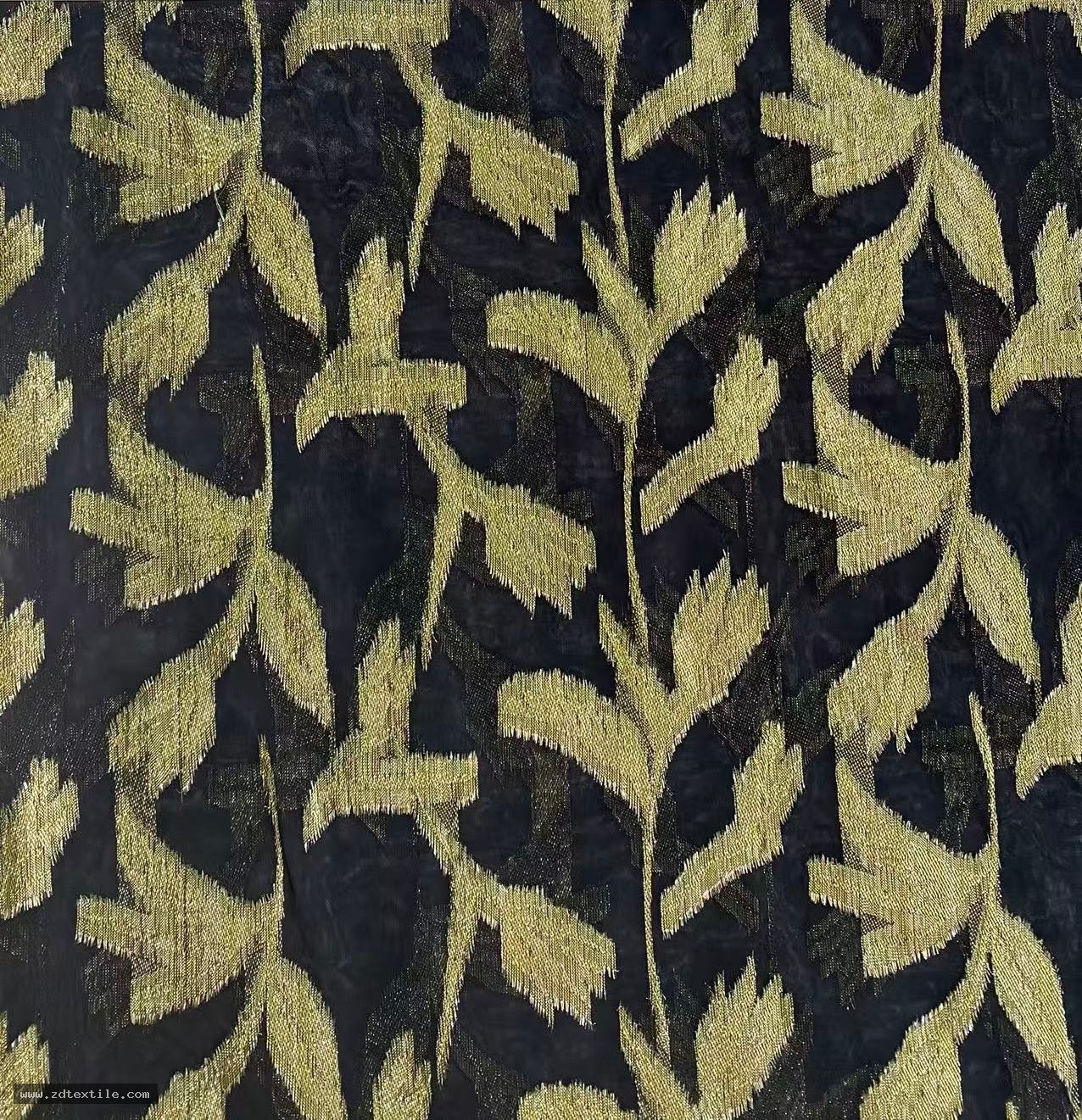 CHIFFON METALLIC JACQUARD W/CLIP