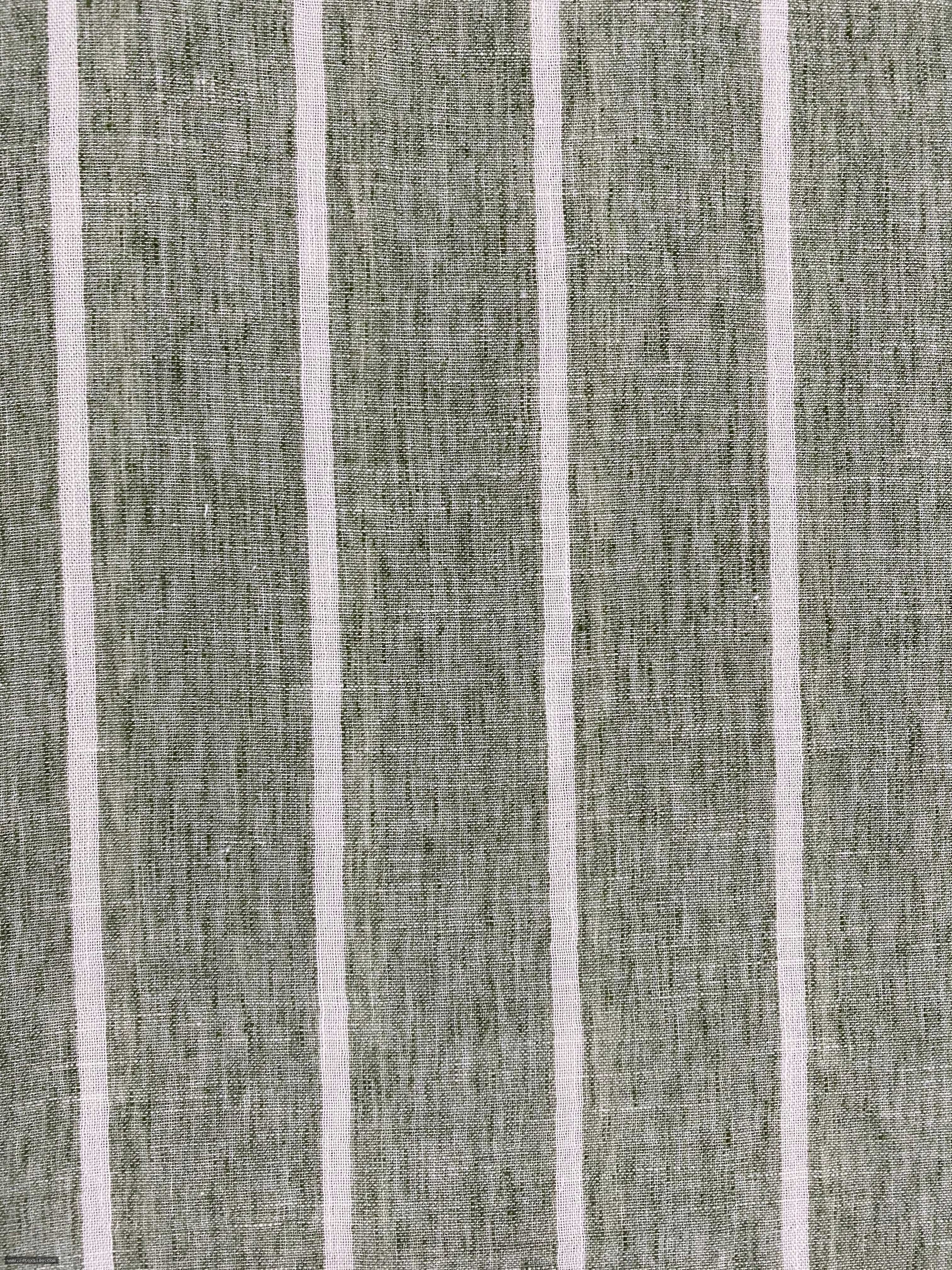 FAUX LINEN STRIPE