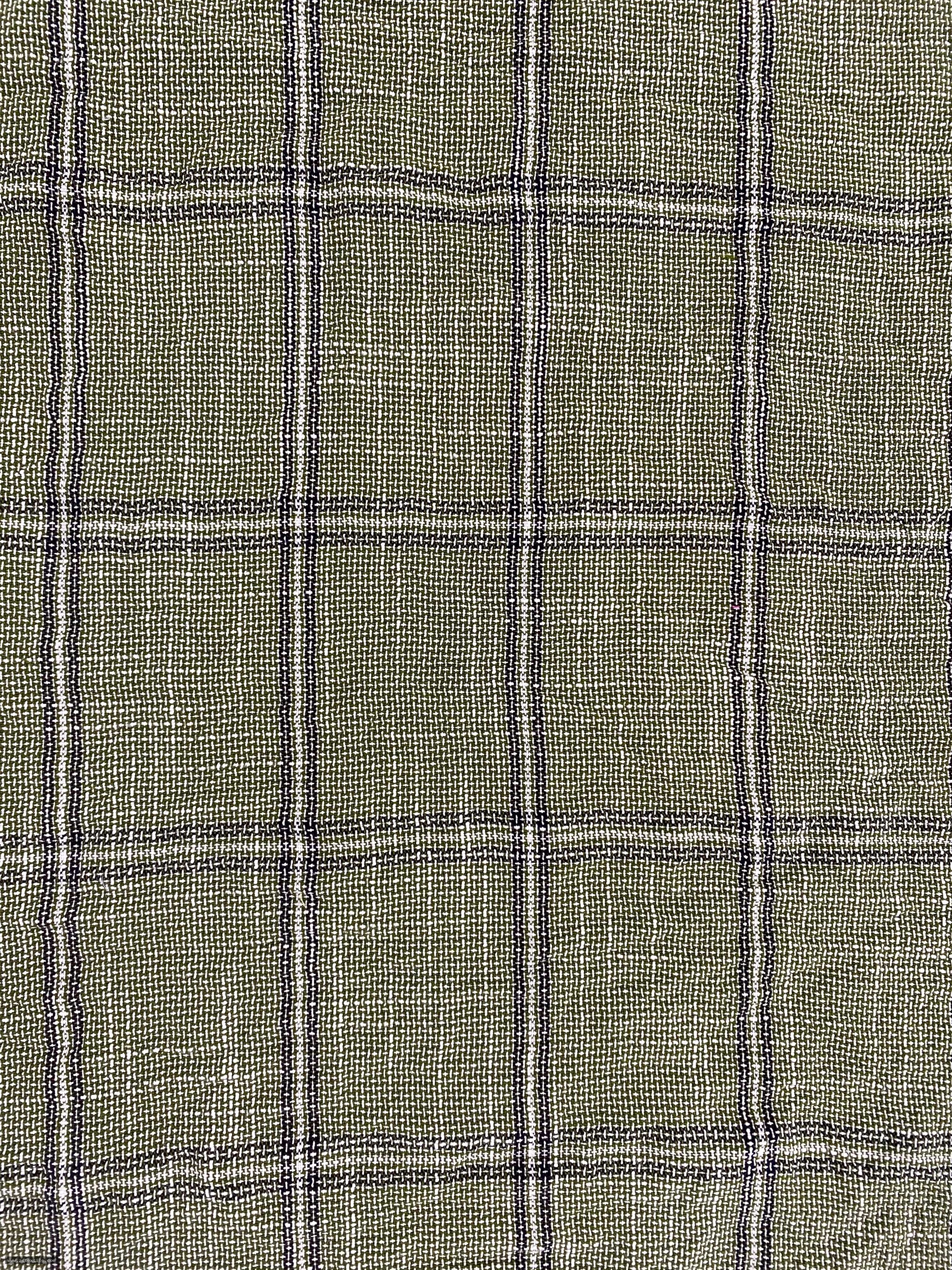 FAUX LINEN CHECK