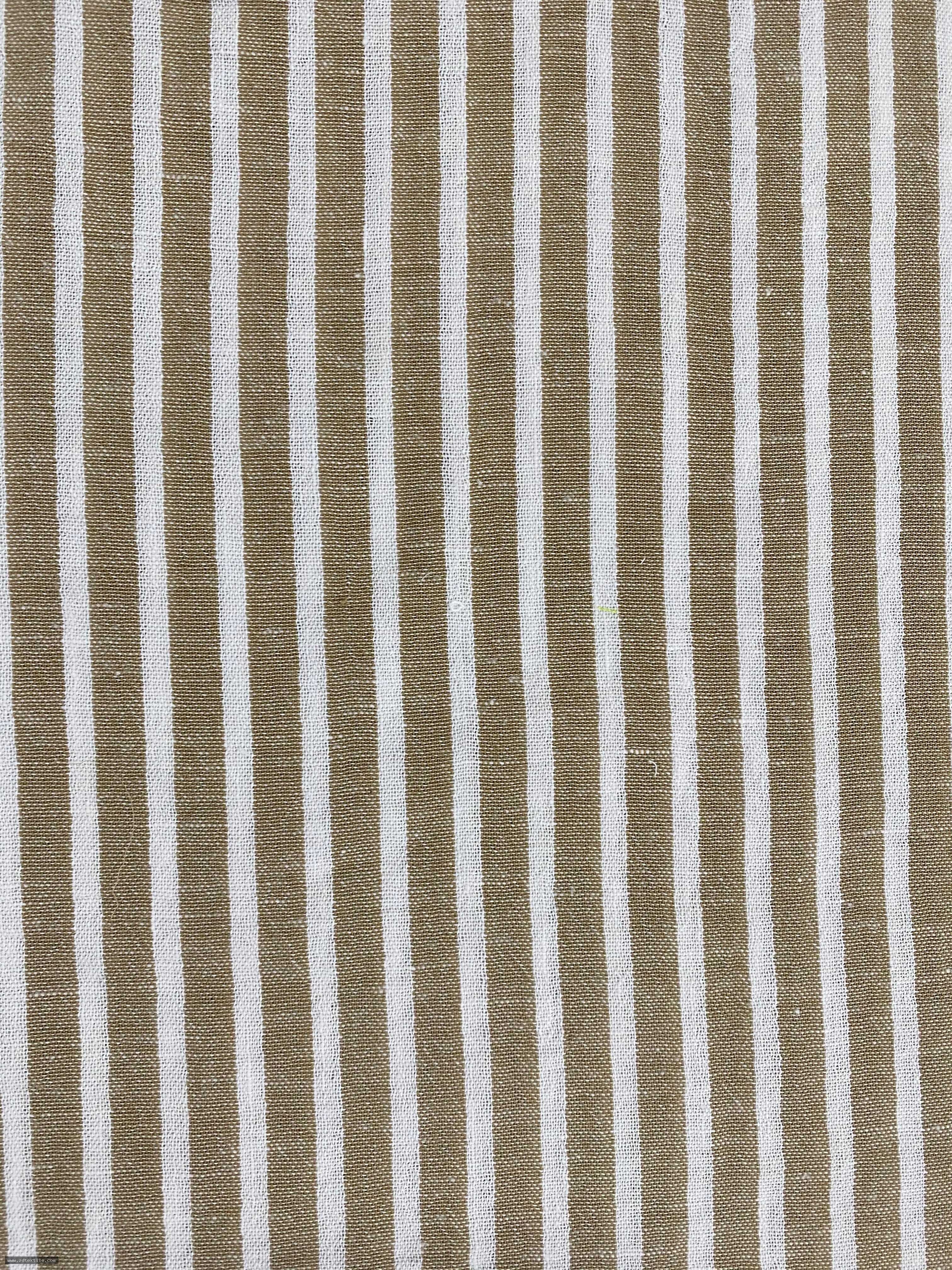 FAUX LINEN STRIPE
