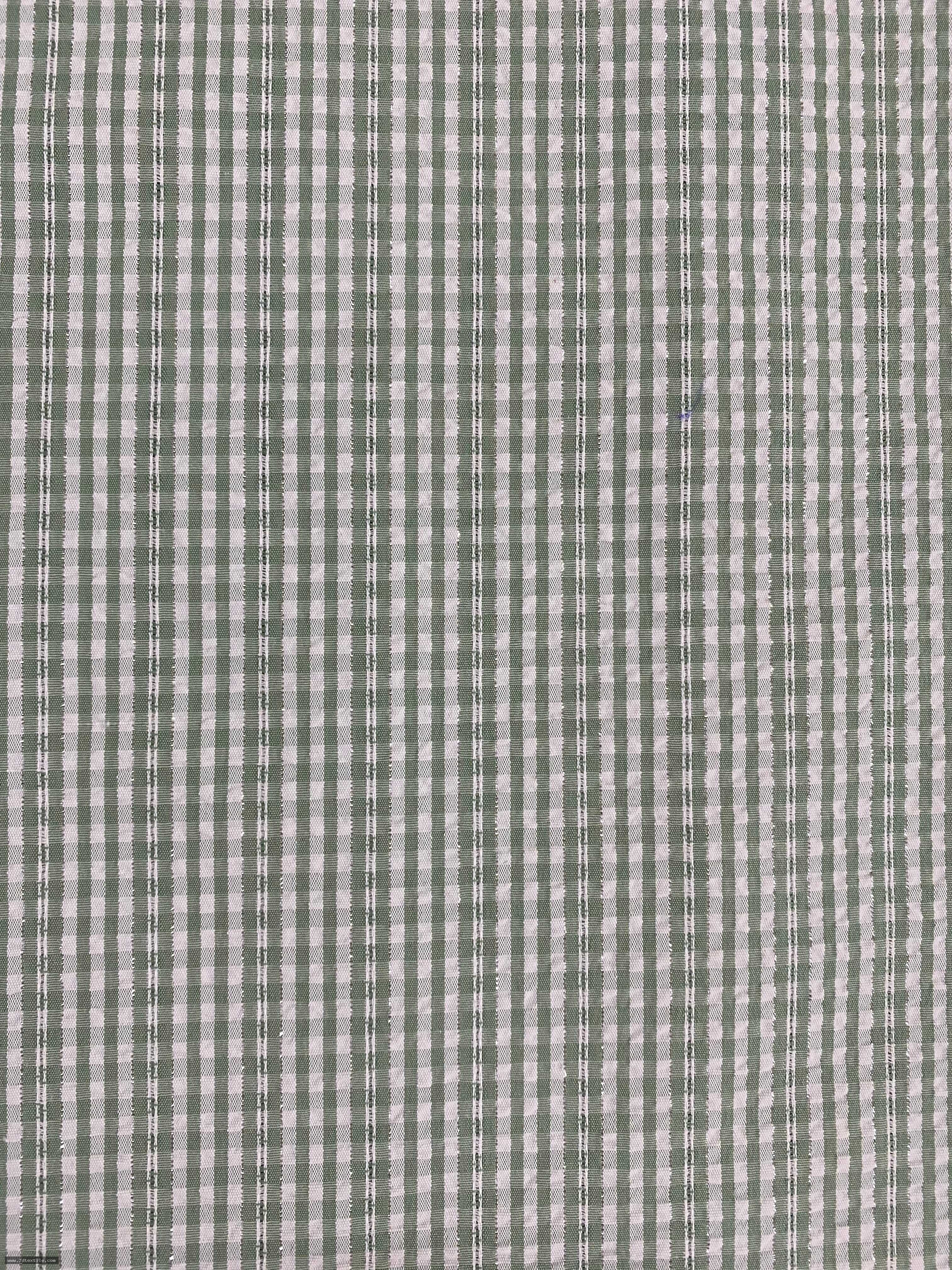 LUREX STRIPE GINGHAM CHECK