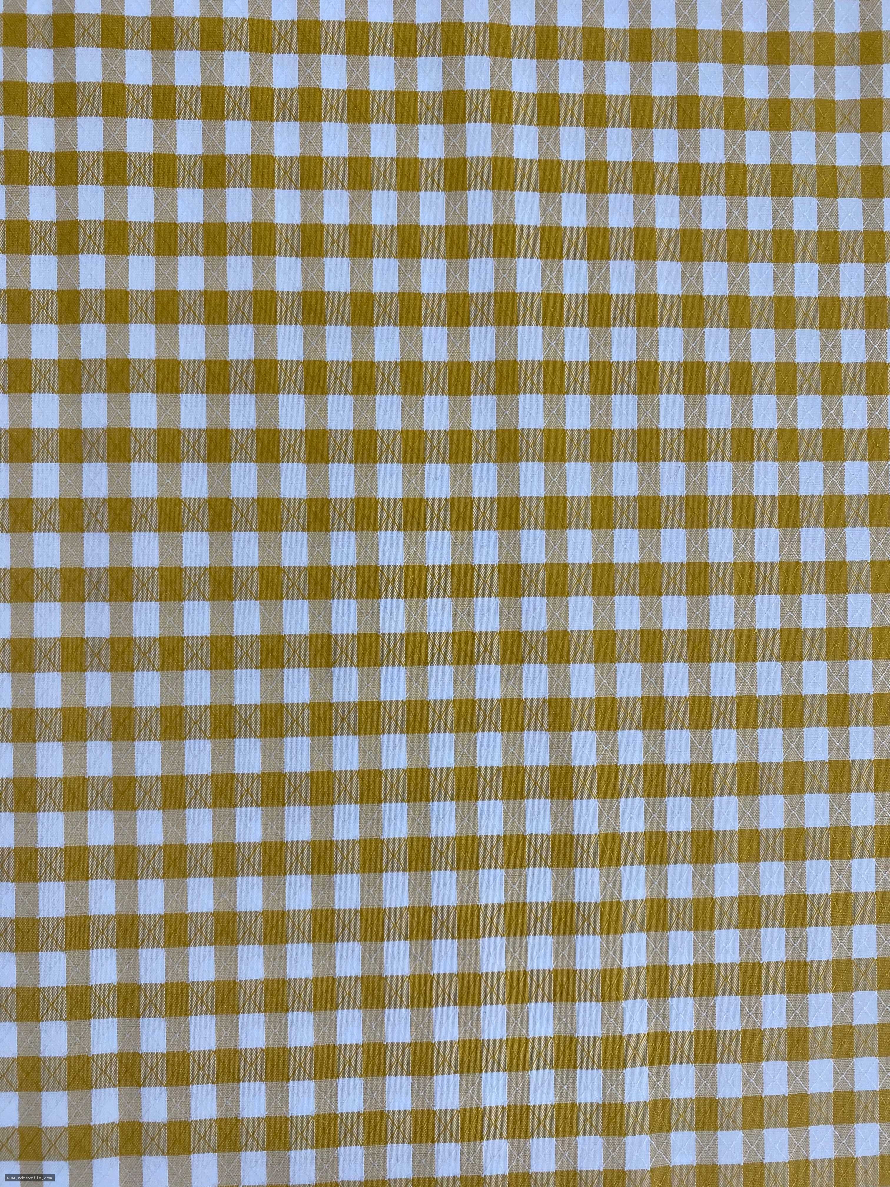 STRETCH GINGHAM JACQUARD