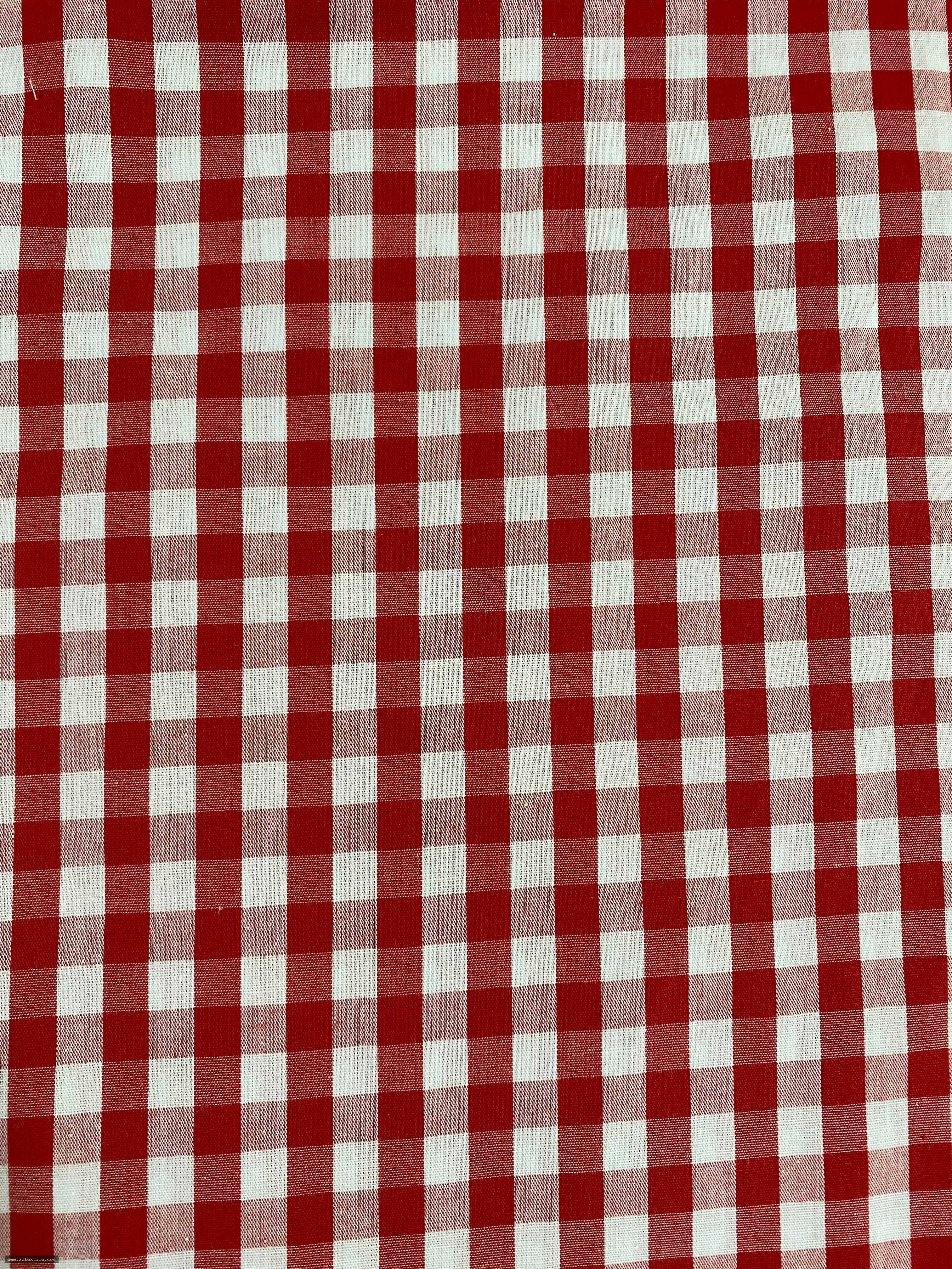 COTTON Y/D GINGHAM 0.8CM*0.8CM
